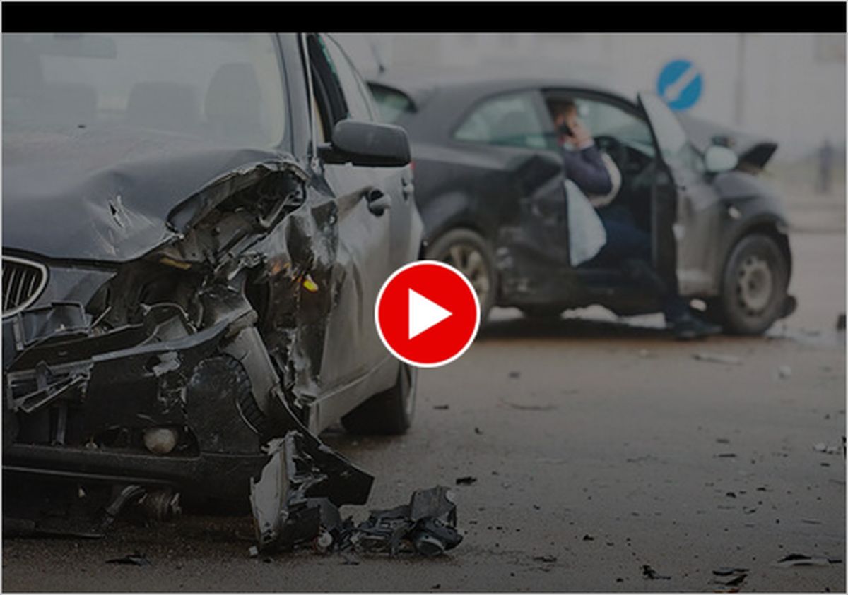 ببینید | چند تصادف دردناک در جاده‌های ایران