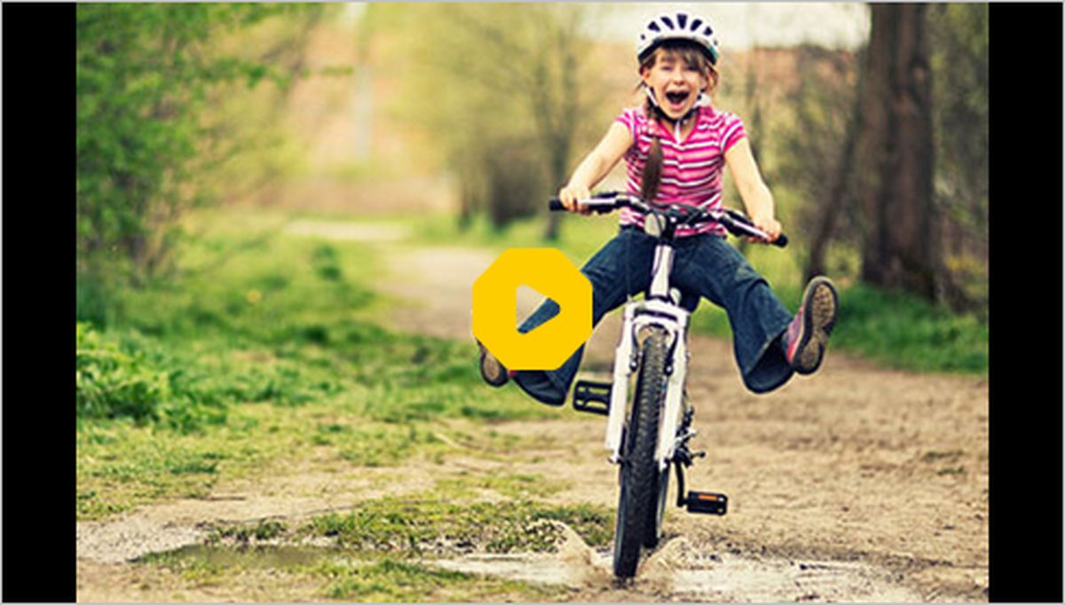 ببینید: سرعت عمل مرد جوان، جان دختربچه دوچرخه‌سوار را نجات داد!